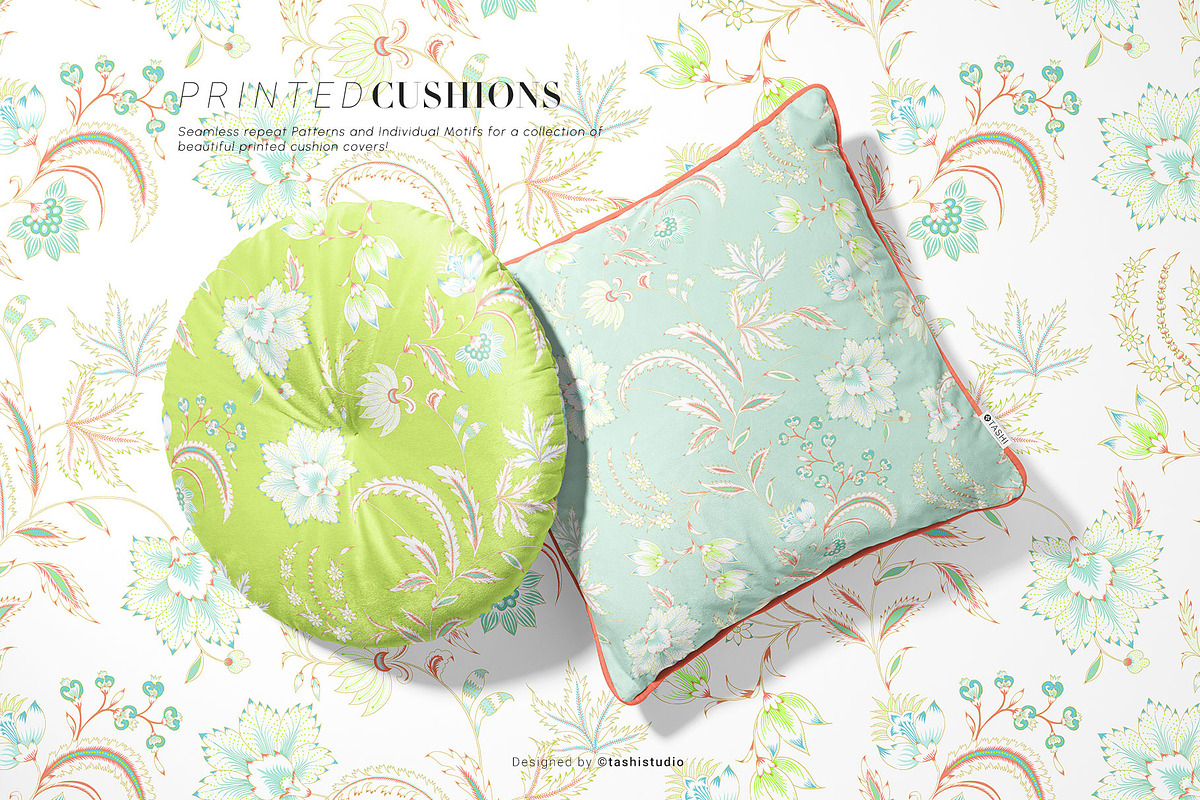 Royal Chintz - II Patterns & Motifs., a Pattern Graphic by Pink Linen (Photo 8 of 12)