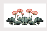 Muji Co · Symmetrical Botanics, a Decorative Illustration by milatovar (Thumbnail 14 of 16)