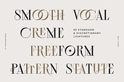 Aessthetique, a Serif Font by Foxys Type (Thumbnail 10 of 11)