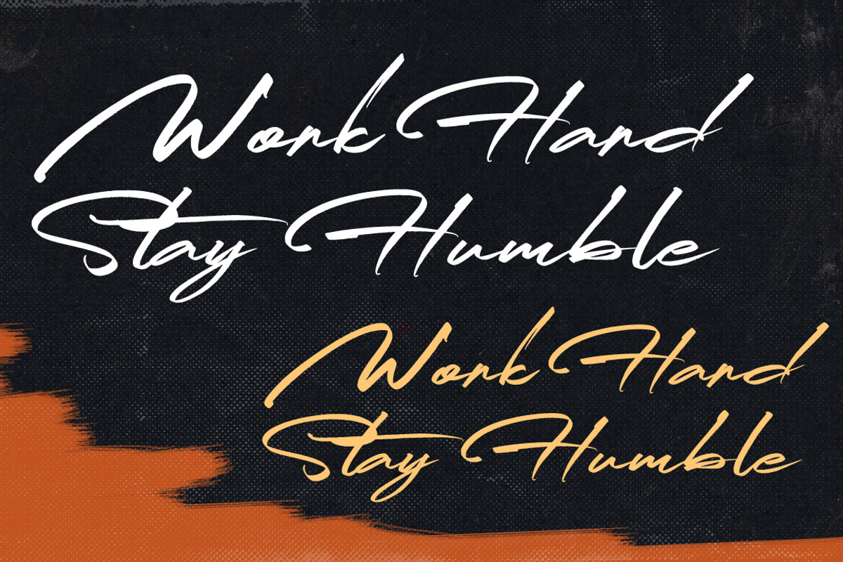 Ridenation - Handwritten Font preview 8