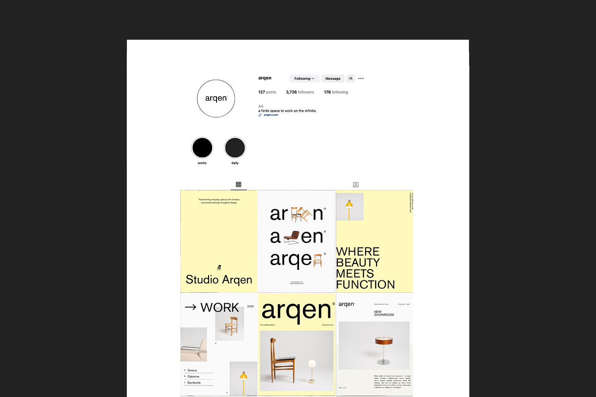 Arqen | Instagram Template Kit preview 4