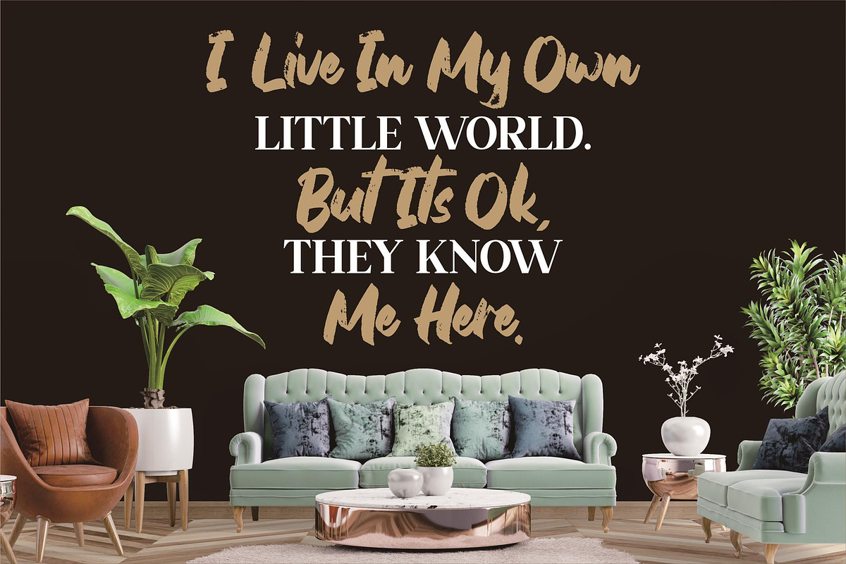 Gabuters Brush Font LS, a Font by GranzCreative (Photo 12 of 29)