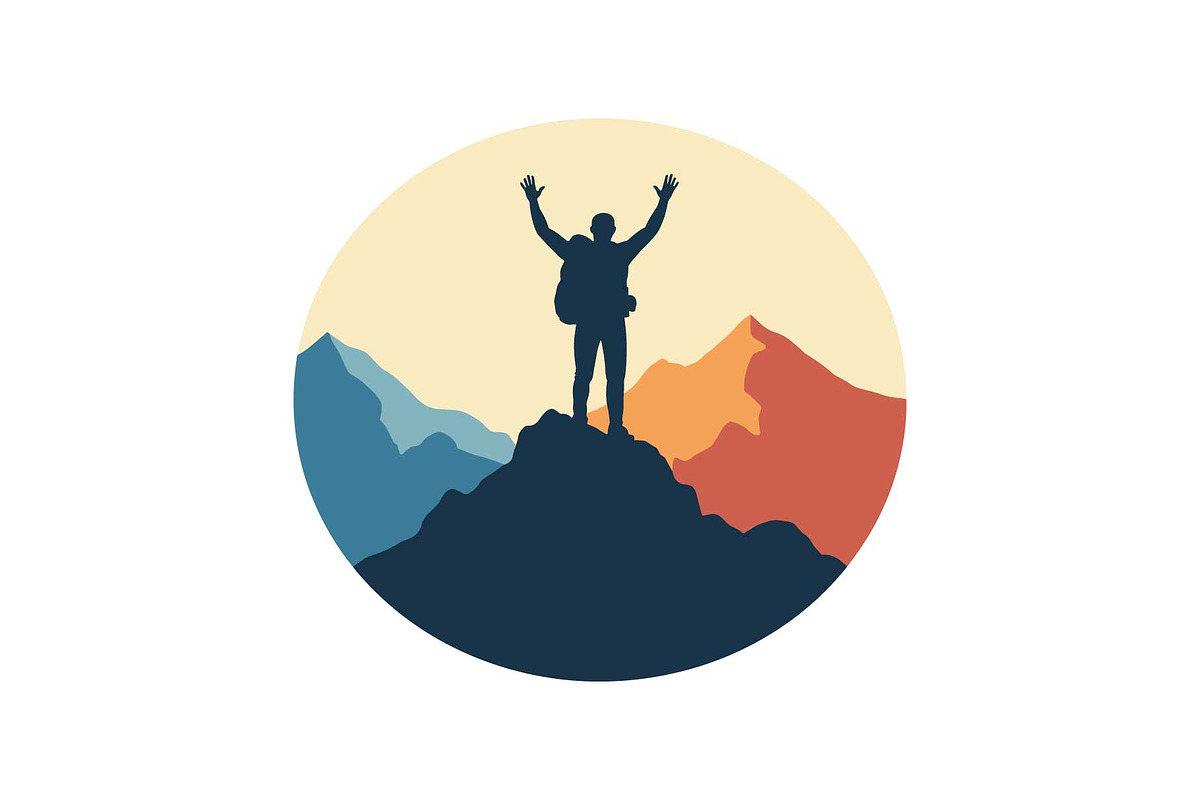 Mountain Explorer Silhouette Bundle, an Object Graphic by Gfx_Store (Photo 7 of 13)