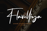 Flavellya - Luxury Signature Font, a Script Font by StringLabs (Thumbnail 1 of 9)