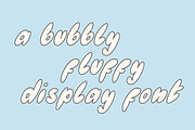 POLENTA — soft fluffy bubble font, a Handwritten Font by Studio Noppo (Thumbnail 2 of 5)