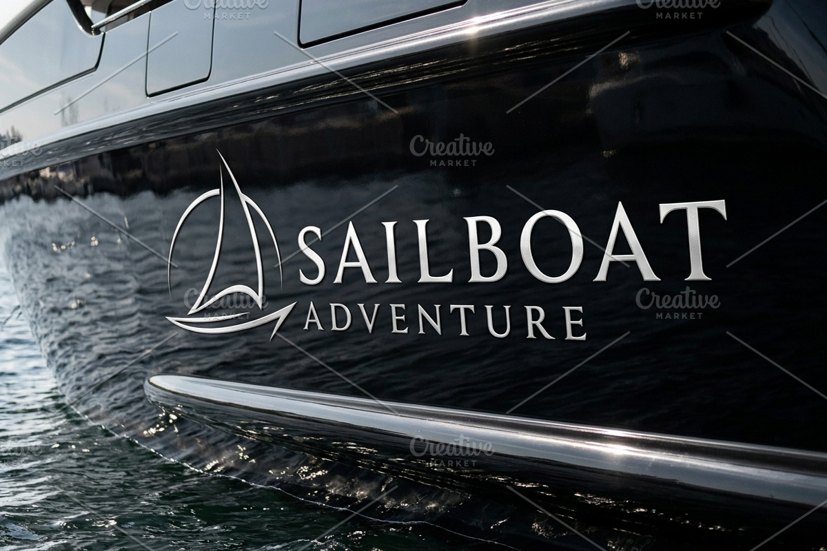 Ship Sail Boat Transport Travel Logo, a Branding & Logo Template by Enola99d (Photo 1 of 4)
