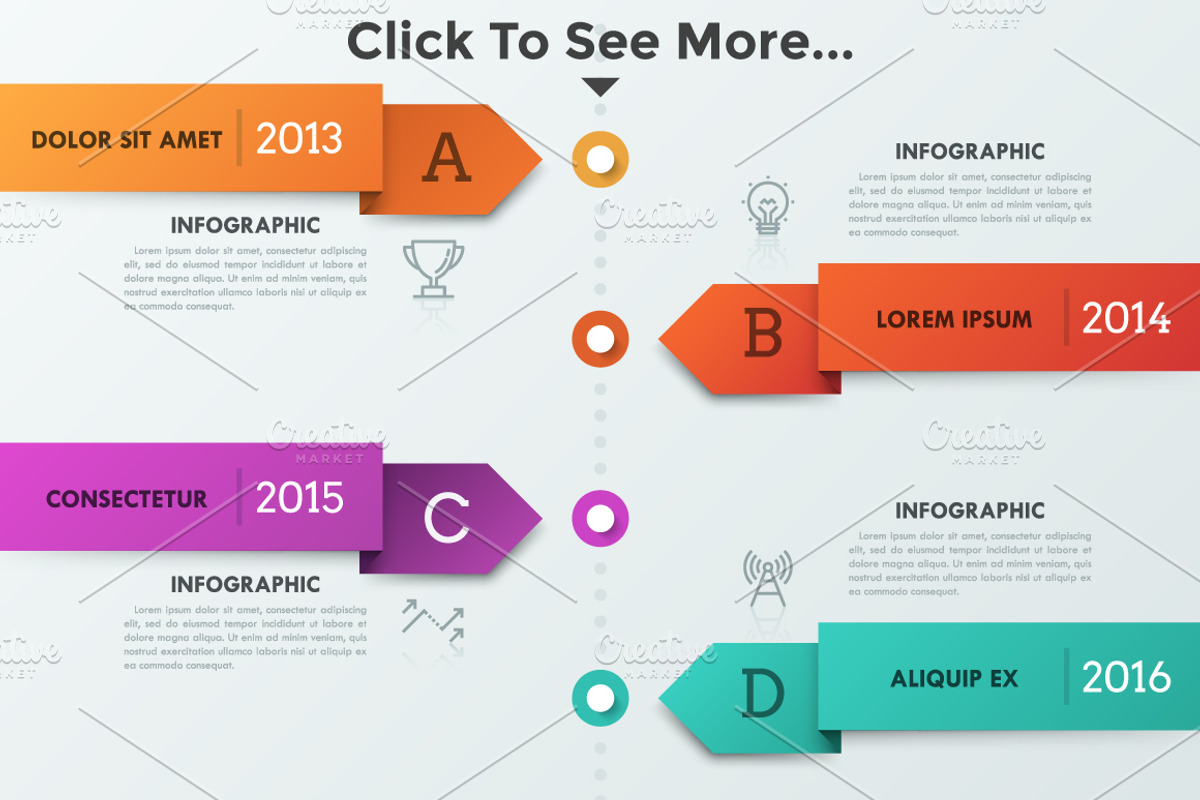 Infographic Stickers & Frames, a Presentation Template by Andrew Kras Design (Photo 3 of 6)