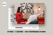 Brand Style Guide Template for Canva, a Branding & Logo Template by Dandy Studio (Thumbnail 3 of 6)