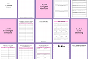 ADHD Digital Planner Canva Template, a Templates & Theme by Elegant_Studio44 (Thumbnail 3 of 4)