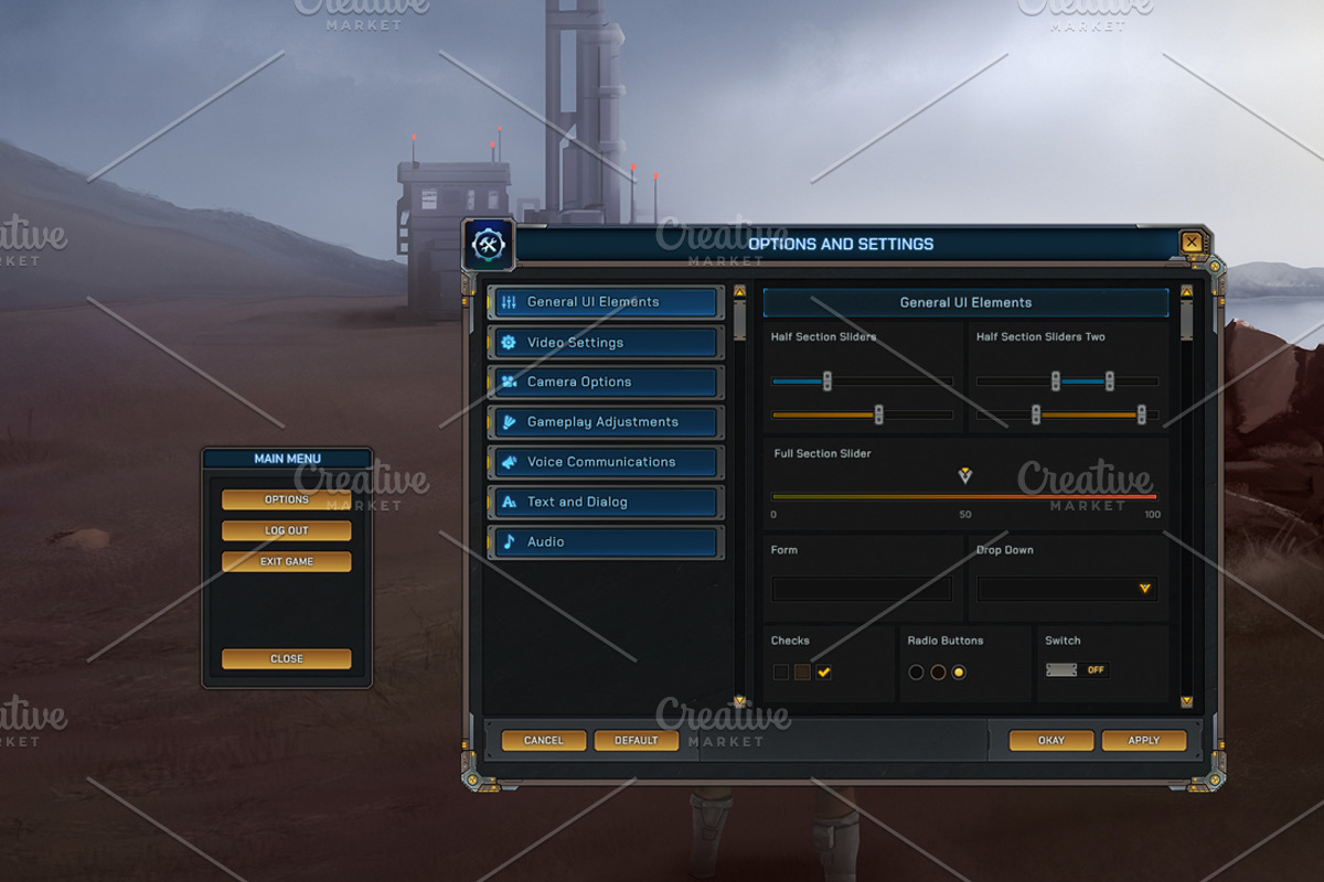 Starfall - RPG User Interface, a Graphic by Kodiak Graphics (Photo 7 of 14)