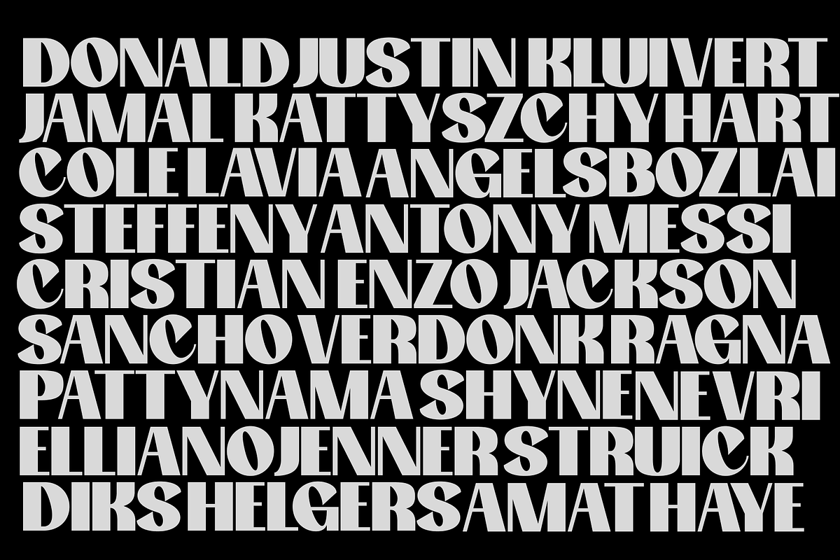 Qokai-display font, a Serif Font by maybefont (Photo 3 of 10)