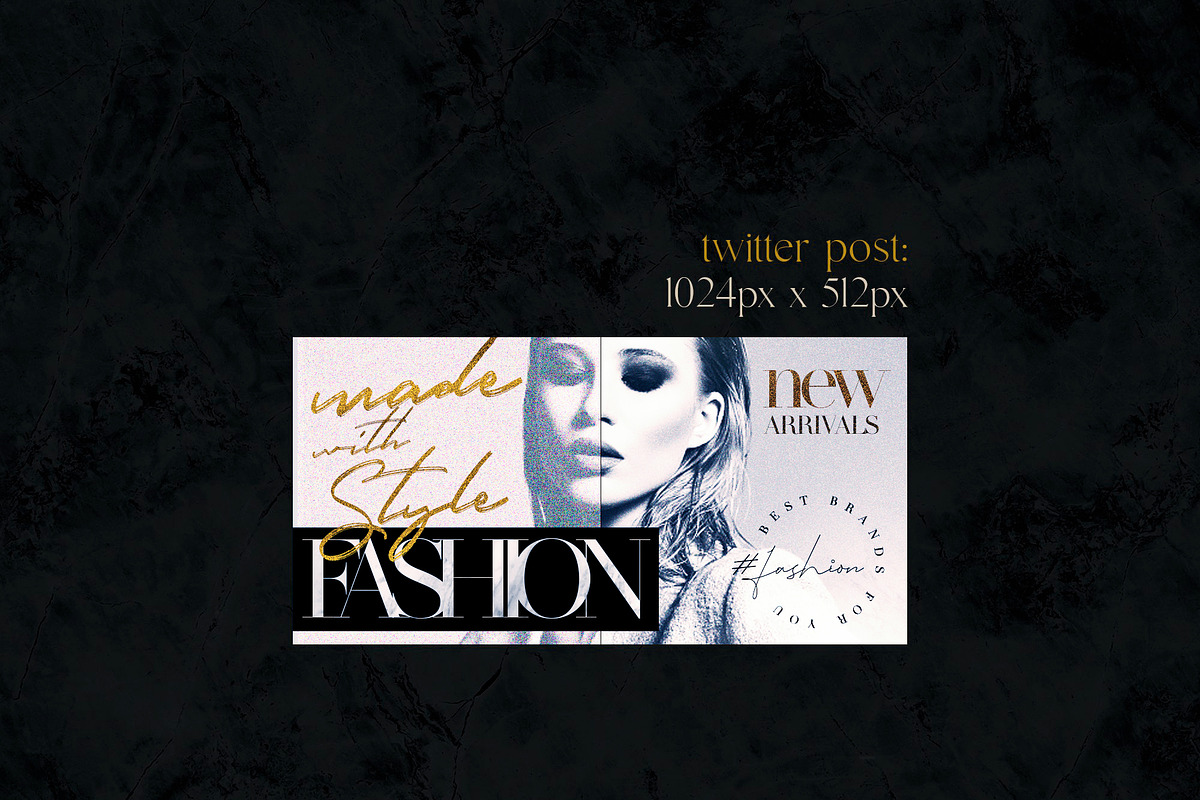 Fashion With Style Social Media Pack, a Social Media Template by Touringxx Creative Studio (Photo 4 of 5)