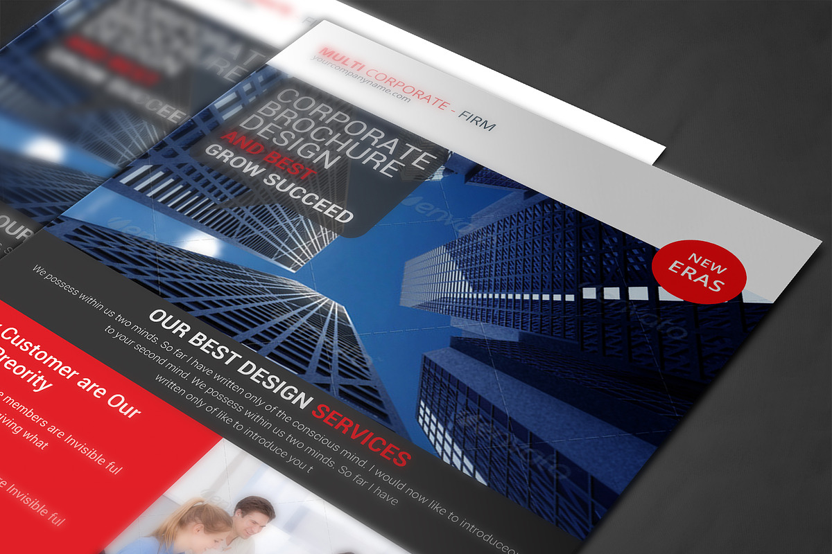 Business Firm Corporate Flyer Templa, a Flyer Template by AfzaalGraphics (Photo 4 of 4)