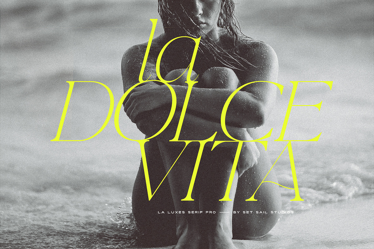 La Luxes Serif Pro 12 Font Family, a Serif Font by Sam Parrett (Photo 11 of 12)