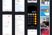 iOS12 GUI KIT, an UI Kit Template by Ui Markets (Thumbnail 4 of 20)