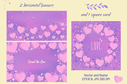 Purple Romance Set, a Pattern Graphic by Zim Varezhkin (Thumbnail 6 of 6)