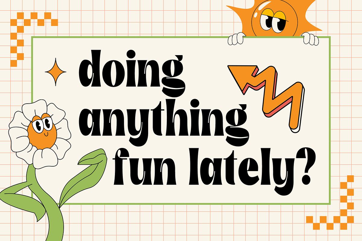 Orange Bright Bold Serif Font, a Serif Font by Heinzel Std (Photo 2 of 13)