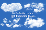 Clouds Isolated, an Object Graphic by pixelworkz (Thumbnail 1 of 17)