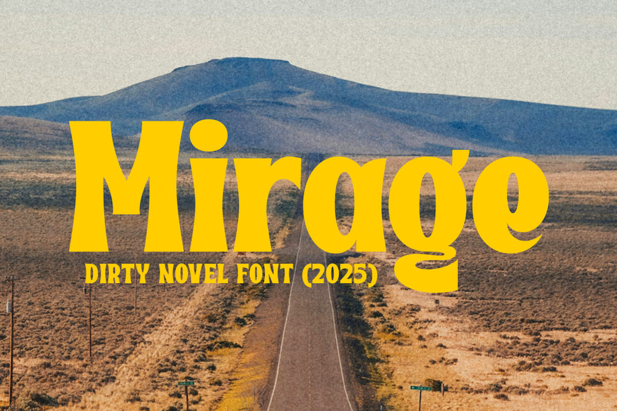 Dirty Novel Fancy Font, a Serif Font by GroovyFontCo (Photo 3 of 8)