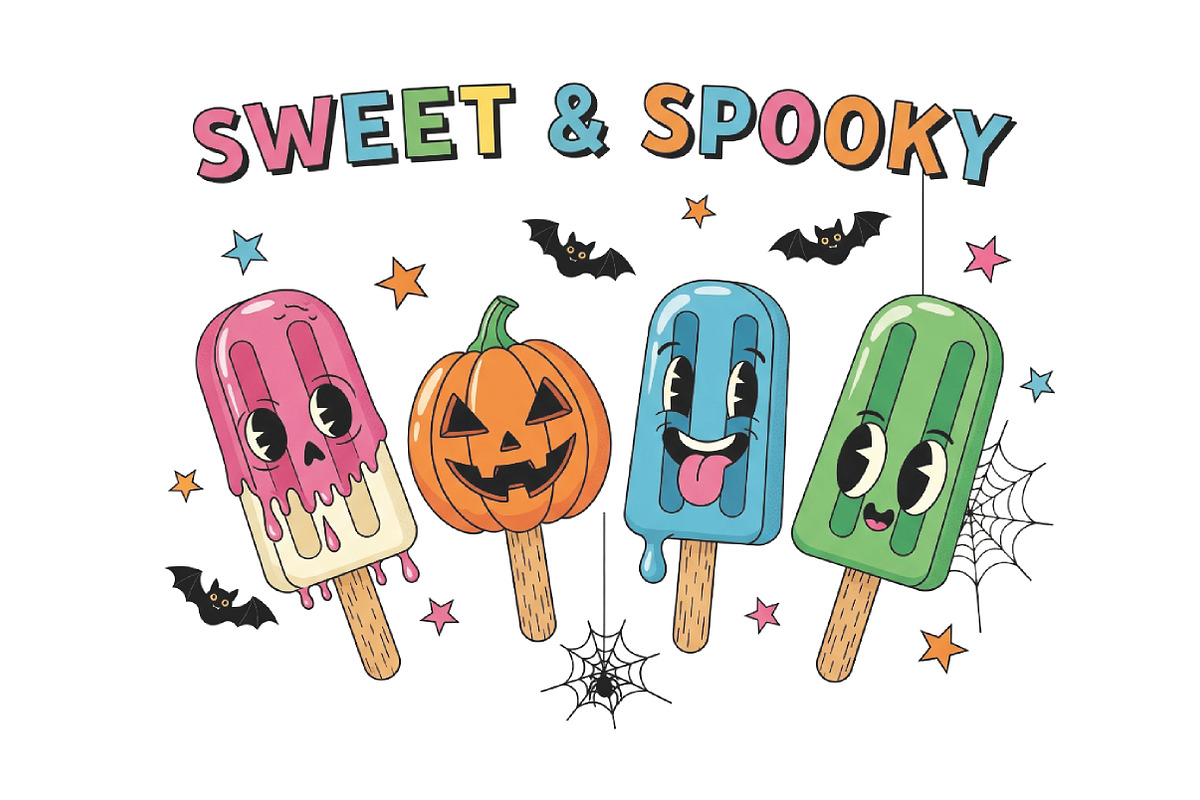 Sweet and Spooky PNG Halloween, an Illustration by CraftArtStudio (Photo 1 of 4)