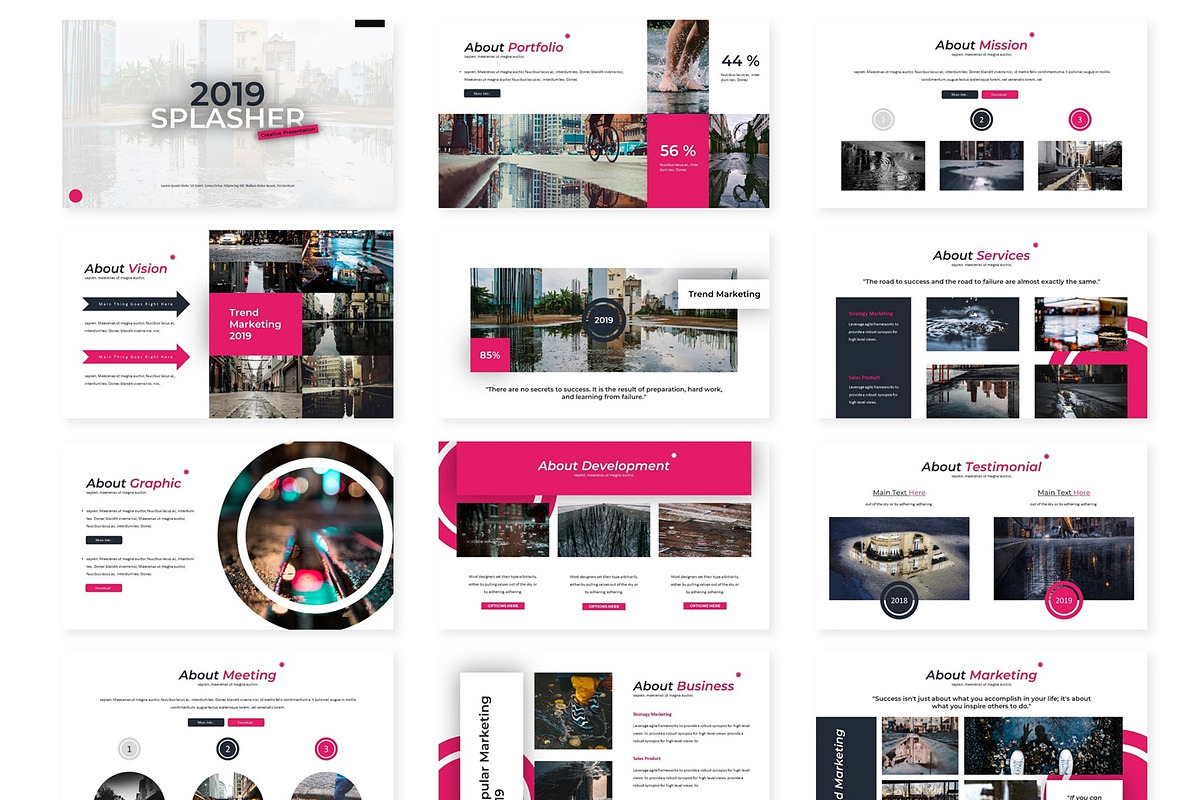 Splasher - Keynote Template, a Presentation Template by AQR Studio