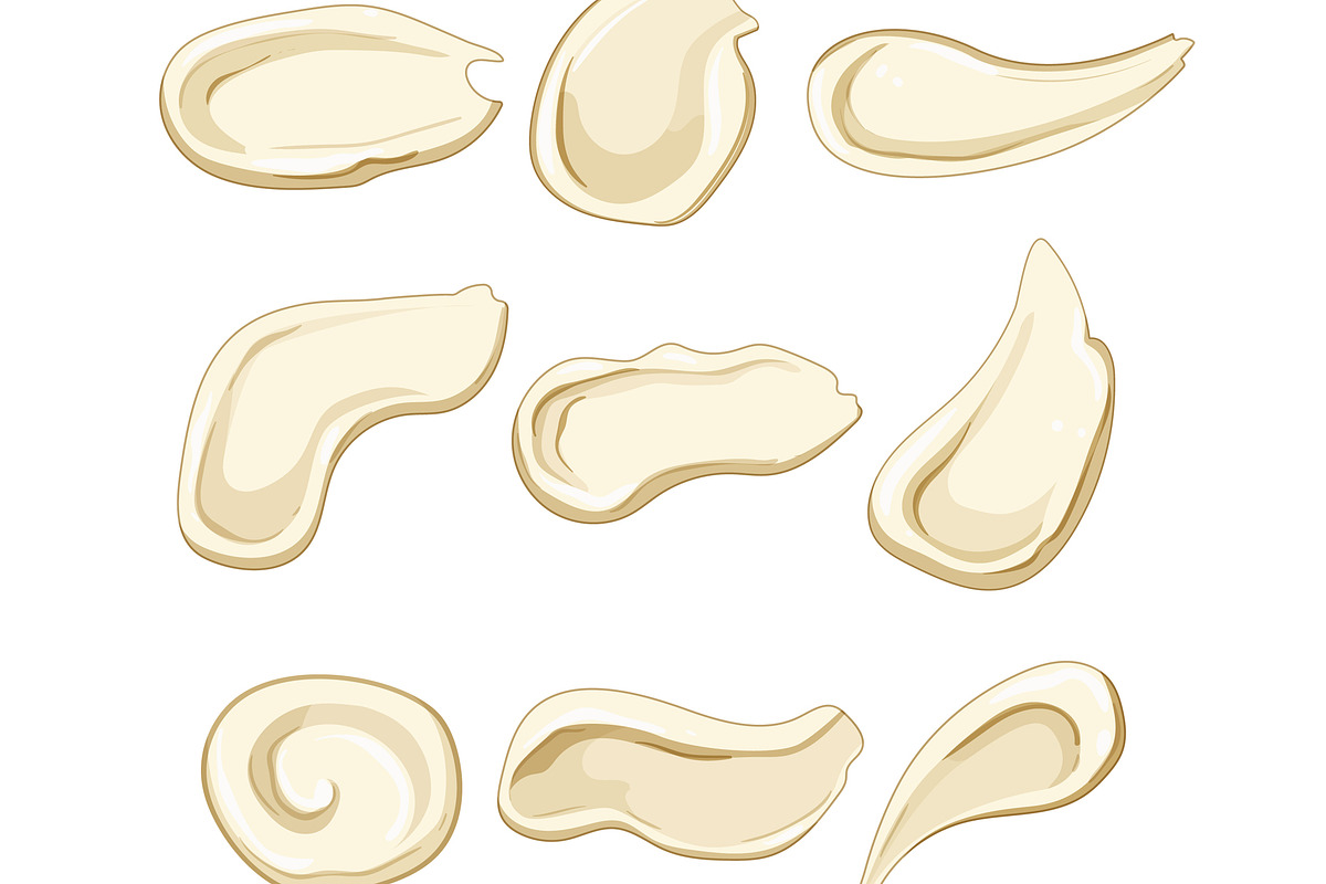 Creamy cosmetic smears creating, an Object Graphic by pikepicture (Photo 2 of 3)