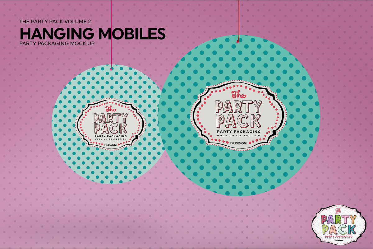Hanging Mobile Mockup, a Cups & Container Mockup by INCDesign (Photo 5 of 6)