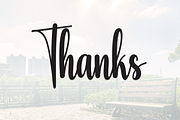 Outdoor | Script Font, a Handwritten Font by Scratchones (Thumbnail 8 of 8)