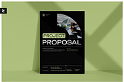 Black Corporate Project Proposal, a Stationery Template by Neermana (Thumbnail 1 of 12)