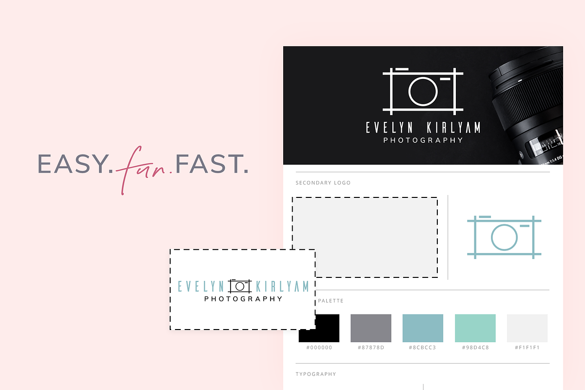 Brand Board Builder Template, a Presentation Template by Kimi Kinsey (Photo 3 of 4)