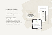 Neutral Social Proof Template Bundle, a Social Media Template by Jessica Rea (Thumbnail 2 of 3)