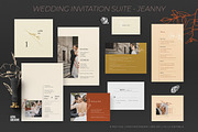 Wedding Invitation Suite - Jeanny, an Invitation Template by Azka Creative (Thumbnail 1 of 5)
