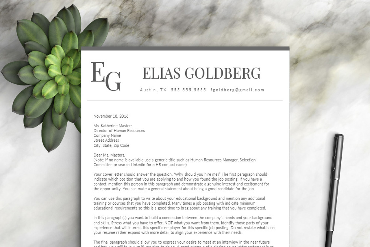 Professional Resume Template, a Resume Template by Resume Template Shoppe (Photo 8 of 10)