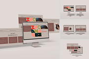 iMac- Web Presentation Mockup, a Mac Mockup by swsi-studio (Thumbnail 1 of 9)