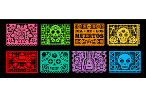 Dia De Los Muertos Papel Picado