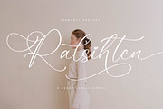 Ralsihten Beauty Calligraphy, a Script Font by Storytype Studio (Thumbnail 1 of 15)