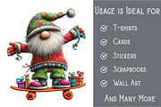 Whimsical Santa Clipart, an Illustration by Pixels.Craft (Thumbnail 3 of 6)