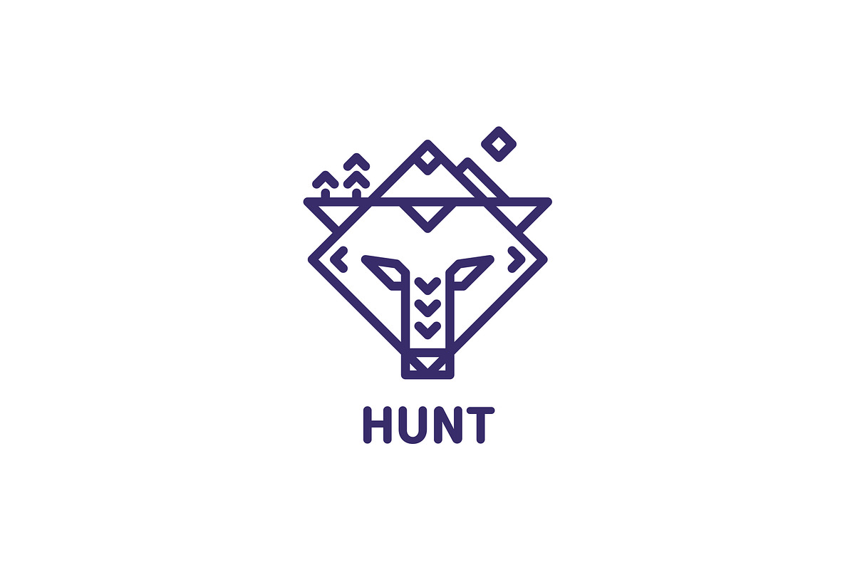 Hunt Logo, a Branding & Logo Template by Last Spark