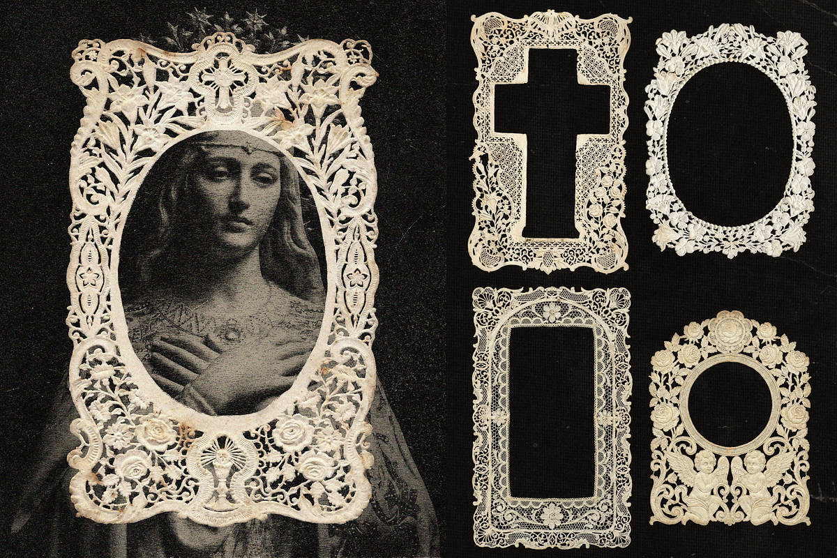 Sacred Lace Frames Bundle, an Object Graphic by The Flossy Finch (Photo 10 of 20)