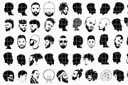 Afro Man, Black African American SVG, an Object Graphic by FancyDesignStudio (Thumbnail 5 of 5)