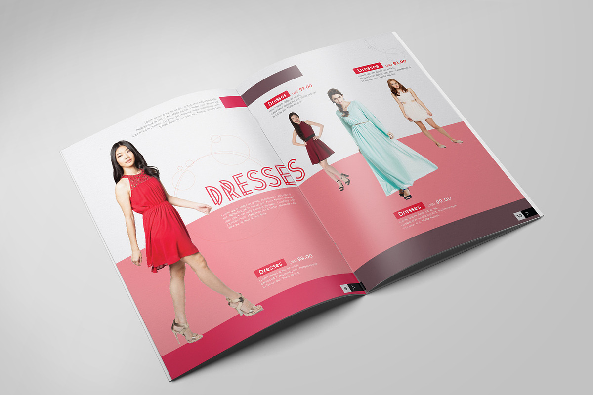 A4 Fashion Catalog, a Brochure Template by Vectogravic Design (Photo 9 of 10)