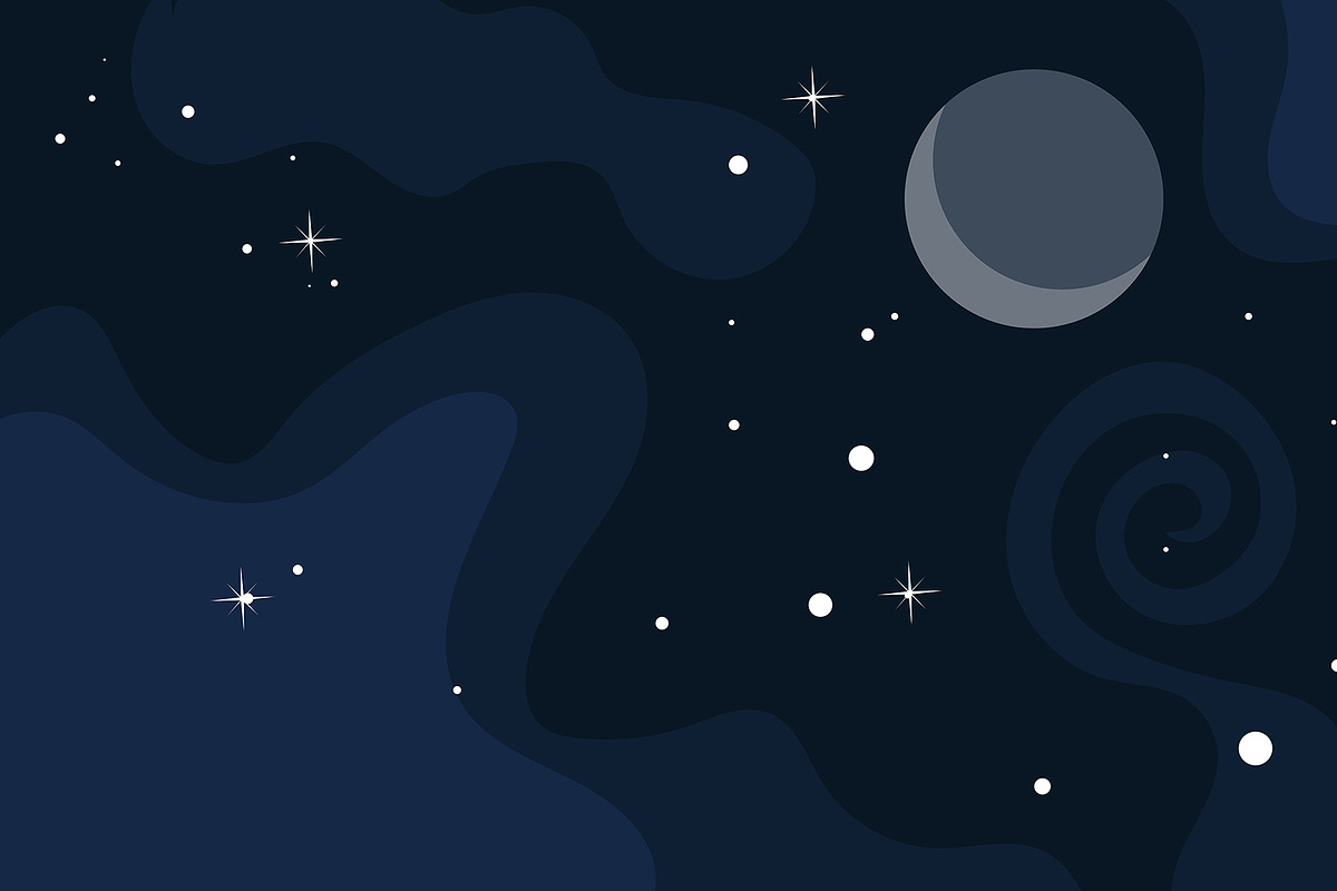 7 Sets of Abstract Space Background, a Technology Illustration by badrusblue (Photo 3 of 7)