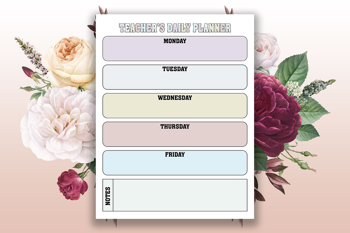 Acher’s Daily Planner KDP Interior, a Graphic by mh_arif (Photo 2 of 2)