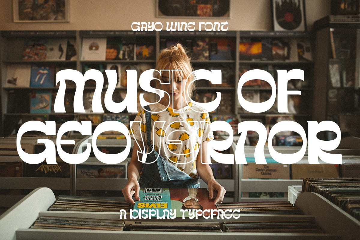 Gayo Wine | Fancy Display, a Serif Font by Pentagonistudio (Photo 6 of 13)