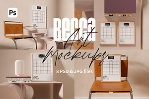 Artwork Mockups Bundle 20 In 1