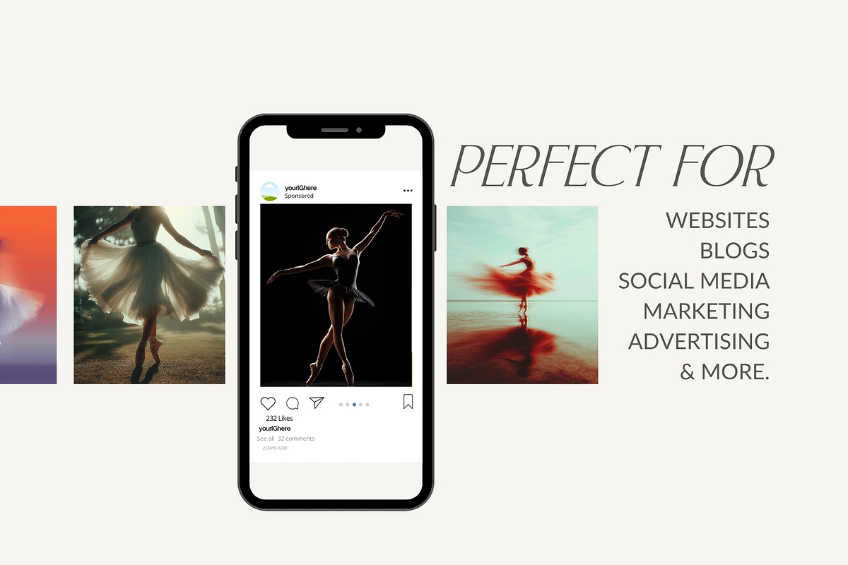 Aesthetic Ballerina Stock Photos, an Arts & Entertainment Photo by HipFonts (Photo 2 of 11)