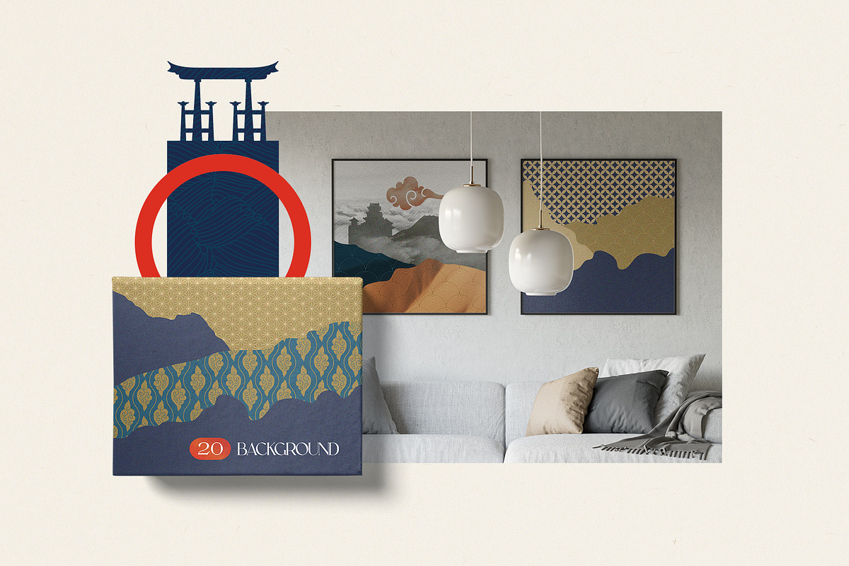 Japan - Poster Builder, a Decorative Illustration by KetteCreate (Photo 14 of 15)