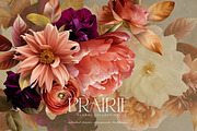 Warm Peachy Pink Floral Art Kit, a Decorative Illustration by Eclectic Anthology (Thumbnail 12 of 12)