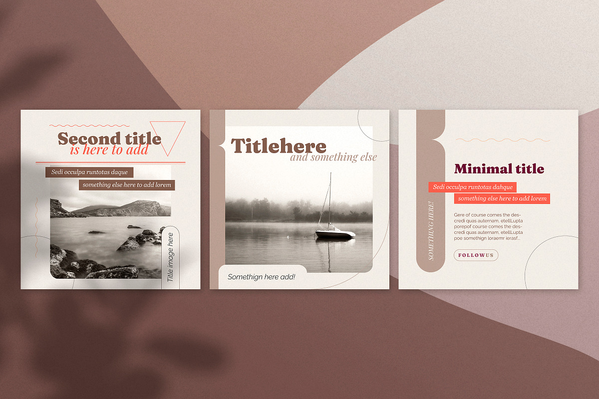 Distinct Social Media Templates, a Social Media Template by Luuqas Design (Photo 5 of 9)