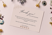 Thank You Card Canva, a Card Template by Visual Designs (Thumbnail 1 of 2)